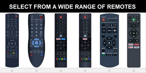 اسکرین شات برنامه Panasonic TV Remote 7