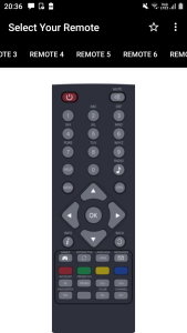 اسکرین شات 5 برنامه GTPL Remote Control Mobile App