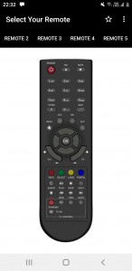 اسکرین شات برنامه Remote Control For Nxt Digital 5