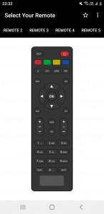 اسکرین شات برنامه Remote Control For Nxt Digital 4