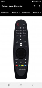 اسکرین شات برنامه LG TV Remote 1