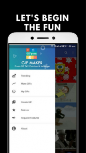 اسکرین شات برنامه GIF Maker - Create GIF for WhatsApp & Messenger 1