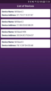 اسکرین شات برنامه Mi Band App for HRX, 2 and Mi Band 3 3