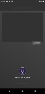 اسکرین شات برنامه Speak Message - Large Text 1