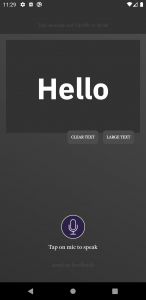اسکرین شات برنامه Speak Message - Large Text 2