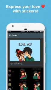 اسکرین شات برنامه PicBoard | Image Search Keyboard | With Stickers! 2