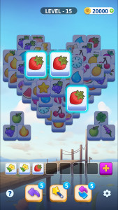 اسکرین شات 1 بازی Tile Match puzzle - Tiletopia