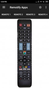 اسکرین شات برنامه Remote Control For SAMSUNG TV 1