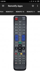 اسکرین شات برنامه Remote Control For SAMSUNG TV 3