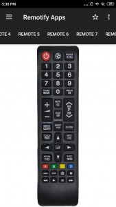 اسکرین شات برنامه Remote Control For SAMSUNG TV 2