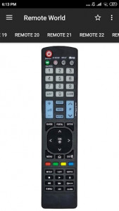 اسکرین شات برنامه Remote Control for LG TV 7