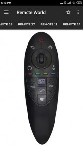 اسکرین شات برنامه Remote Control for LG TV 8