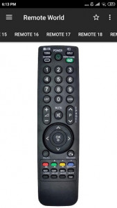 اسکرین شات برنامه Remote Control for LG TV 6