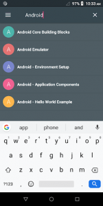 اسکرین شات برنامه Android Development 7