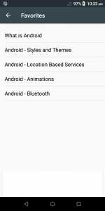 اسکرین شات 3 برنامه Learn - Android Development