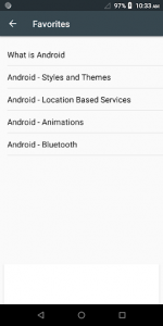 اسکرین شات برنامه Android Development 3