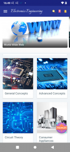 اسکرین شات 1 برنامه Electronics Engineering