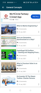 اسکرین شات 8 برنامه Marine Engineering