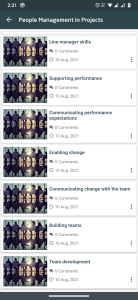 اسکرین شات 4 برنامه Project Management