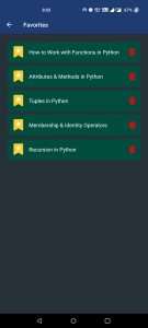 اسکرین شات 5 برنامه Learn - Python Programming