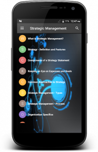 اسکرین شات برنامه Strategic Management 1