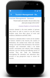 اسکرین شات برنامه Tourism Management 3