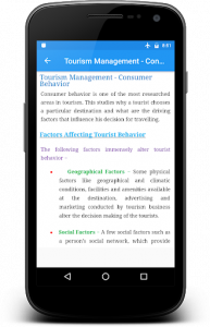 اسکرین شات برنامه Tourism Management 5