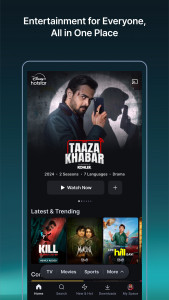 اسکرین شات برنامه Disney+ Hotstar 1