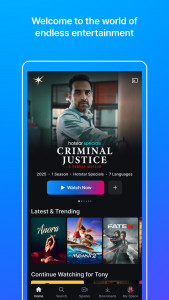اسکرین شات 1 برنامه JioHotstar