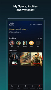 اسکرین شات برنامه Disney+ Hotstar 5