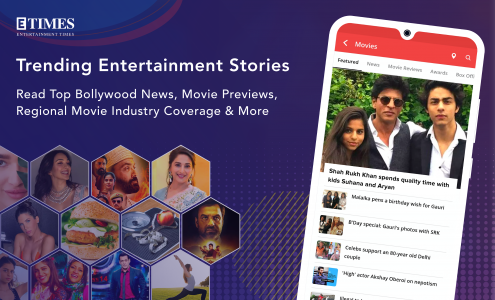 اسکرین شات برنامه ETimes: Bollywood, Movie News 1