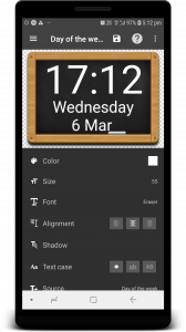 اسکرین شات برنامه UCCW - Ultimate custom widget 3