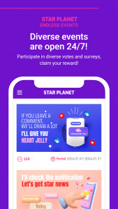 اسکرین شات برنامه STAR PLANET - KPOP Fandom App 7
