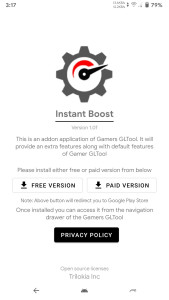 اسکرین شات 1 برنامه Instant Boost : Addon