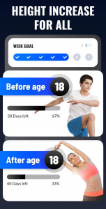 اسکرین شات 1 برنامه Height Increase Workout