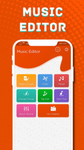 اسکرین شات برنامه Music Editor 1