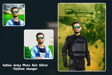 اسکرین شات برنامه Indian Army  Photo Suit Editor 7