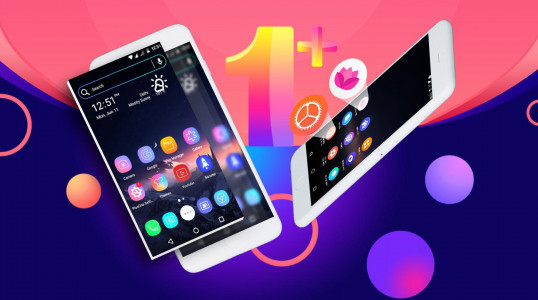 اسکرین شات برنامه Launcher Plus One 1