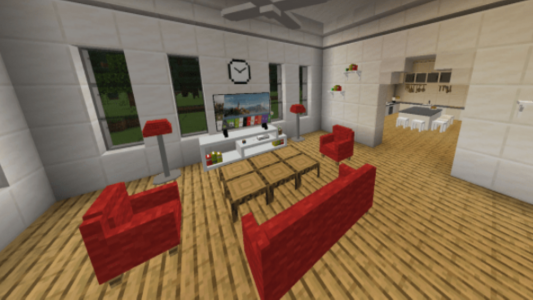 اسکرین شات 2 برنامه Furnicraft Addon for MCPE