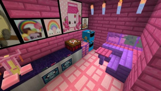 اسکرین شات 2 برنامه Craftsman Pink Mansion