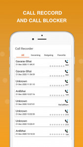 اسکرین شات برنامه Call Recorder & Call Blocker 4