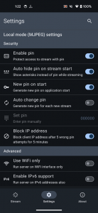 اسکرین شات برنامه ScreenStream 5