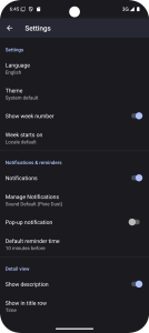 اسکرین شات 8 برنامه Goal & Habit Tracker Calendar