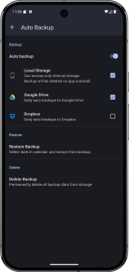 اسکرین شات 7 برنامه Goal & Habit Tracker Calendar