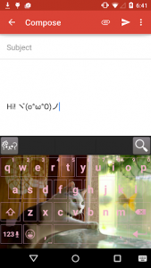 اسکرین شات برنامه Emoticon Keyboard (with Emoji) 2
