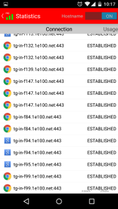 اسکرین شات 4 برنامه Network Monitor Mini