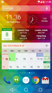 اسکرین شات برنامه New Calendar 2