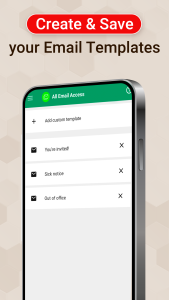 اسکرین شات 4 برنامه All Email Access: Mail Inbox