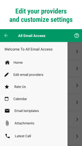 اسکرین شات 4 برنامه All Email Access: Mail Inbox
