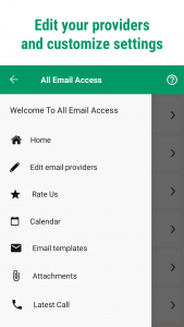 اسکرین شات برنامه All Email Access: Mail Inbox 4